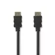 High Speed HDMI kabel med Ethernet | HDMI Kontakt | HDMI Kontakt | 4K@30Hz | 18 Gbps | 40.0 m | Rund | PVC | Svart | Tag - HDMI-kablar - 5412810295135 - 1