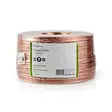 Högtalarkabel | 2 x 6.00 mm² | CCA | 100.0 m | Rund | PVC | Transparent | Emballage - Ljudkablar - 5412810312825 - 66