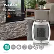Keramisk PTC-värmare 750/1500W - Nedis produkter - 5412810268085 - 5