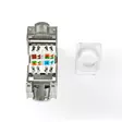 Keystone | CAT7 / Keystone | RJ45 Hona | S/FTP | Metall | Låda - Dator och nätverk - 5412810424825 - 45