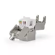 Keystone | CAT7 / Keystone | RJ45 Hona | S/FTP | Metall | Låda - Dator och nätverk - 5412810424825 - 42