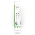 Koaxialkabel | IEC (Koax) Hane | IEC (Koax) Hona | Nickelplaterad | 90 dB | 75 Ohm | Dubbelskärmad | 2.00 m | Rund | PVC | Vit | Kuvert - Antennkablar - 5412810281855 - 66
