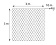 Led verkko 3m x 3m vihre=C3=A4 johto ip44 - Ljusslingor - 6435200138705 - 3