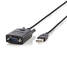 RS232-omvandlare | USB-A Hane | D-SUB 9-Pin Hane | Nickelplaterad | 0.90 m | Rund | PVC | Svart | Låda - Dator och nätverk - 5412810266265 - 2