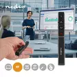 Presenterare | Laserpekare avstånd upp till: 100 m | Trådlös räckvidd upp till: 30 m | Svart - Andra styr- och inmatningsenheter - 5412810302055 - 5