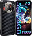 Oukitel WP30 PRO 5G 12-512 GB Musta - Mobiltelefoner - 6931940776585 - 3