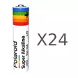 AAA-Batteri 24-pack Polaroid - Alkaliska batterier - 6438168100685 - 1