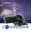 Gaming Combo Kit | 5-i-1 | Tangentbord, headset, mus och musmatta | Svart | QWERTZ | DE Layout - Spelprodukter - 5412810411405 - 5