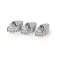 RJ45-kontakt | Hane | Solid UTP CAT6 | Rak | Guldplaterad | 10 st. | PVC | Grå | Låda - Dator och nätverk - 5412810265695 - 41