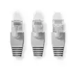 RJ45-kontakt | Hane | Solid UTP CAT6 | Rak | Guldplaterad | 10 st. | PVC | Grå | Låda - Dator och nätverk - 5412810265695 - 31