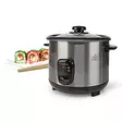 Riskokare | 1.5 l | 500 W | Non-stick beläggning | Avlägsningsbar skål | Automatisk avstängning - Riskokare - 5412810336265 - 51