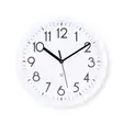 Väggklocka | Diameter: 220 mm | Plast | Vit - Klockor - 5412810454495 - 1