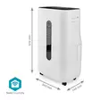 SmartLife Avfuktare | Wi-Fi | 20 l/Dag | Avfuktning / Kontinuerlig / Torr tvätt / Ventilation | Android / IOS | Justerbar hygrostat | 195 m³/h - Fläktar och luftkonditioneringsapparater - 5412810405985 - 55