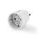 SmartLife Smart Plug | IP21 | Strömmätare | 2500 W | Jordad kontakt / Typ F (CEE 7/7) | -10 - 40 °C | Android / IOS | Vit | 1 st. - Smarta eluttag - 5412810269945 - 9