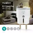 SmartLife Smart Plug | IP21 | Strömmätare | 2500 W | Jordad kontakt / Typ F (CEE 7/7) | -10 - 40 °C | Android / IOS | Vit | 1 st. - Smarta eluttag - 5412810269945 - 5