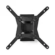 Tilt och vridbart TV väggfäste | 10 - 32 " | Maximal skärmvikt som stöds: 30 kg | Går att tilta | Roterbar | Minsta väggdistans: 68 mm | Maximalt väggavstånd: 68 mm | 1 Ledpunkt(er) | Stål | Svart - TV-stativ - 5412810310715 - 30