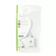 USB-C Adapter | USB 3.2 Gen 1 | USB-C Hane | VGA hona 15p | 1080p | 5 Gbps | 0.20 m | Rund | Nickelplaterad | PVC | Vit | Plastpåse - Dator och nätverk - 5412810319855 - 66