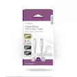 USB-kabel | USB 3.2 Gen 1 | USB-C Hane | USB-C Hane | 60 W | 4K@60Hz | 5 Gbps | Nickelplaterad | 1.50 m | Rund | Silikon | Vit | Låda - Dator och nätverk - 5412810417995 - 66