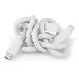 USB-kabel | USB 3.2 Gen 1 | USB-C Hane | USB-C Hane | 60 W | 4K@60Hz | 5 Gbps | Nickelplaterad | 1.50 m | Rund | Silikon | Vit | Låda - Dator och nätverk - 5412810417995 - 53