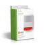 Dummy Säkerhets siren | IP44 | Batteridriven | Utomhus | Orange / Vit - Nyckelfinnare - 5412810269655 - 4