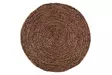 Vesihyasinttimatto ruskea 90 cm - Runda mattor - 6410413289505 - 1