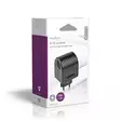 Eluttag Adapter | Euro / Typ C (CEE 7/16) | 100 - 240 V AC 50/60 Hz | 12 V DC | 6 W | Strömadapter | 0.3 A | Svart | Plast - Nedis produkter - 5412810292585 - 69