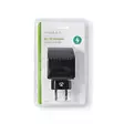Eluttag Adapter | Euro / Typ C (CEE 7/16) | 100 - 240 V AC 50/60 Hz | 12 V DC | 6 W | Strömadapter | 0.3 A | Svart | Plast - Nedis produkter - 5412810292585 - 66