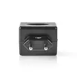 Eluttag Adapter | Euro / Typ C (CEE 7/16) | 100 - 240 V AC 50/60 Hz | 12 V DC | 6 W | Strömadapter | 0.3 A | Svart | Plast - Nedis produkter - 5412810292585 - 10