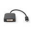 USB-C Adapter | USB 3.2 Gen 1 | USB-C Hane | DVI-D 24+1-Pin Hona | 1080p | 0.20 m | Rund | Nickelplaterad | PVC | Svart | Kuvert - Dator och nätverk - 5412810331215 - 2