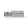 USB-A Adapter | USB 3.2 Gen 1 | USB-A Hane | USB-C Hona | 5 Gbps | Rund | Nickelplaterad | Silver | Kartong med täckt fönster - Dator och nätverk - 5412810334445 - 3