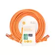 CAT6 Nätverkskabel | RJ45 hane | RJ45 hane | S/FTP | 10.0 m | Rund | LSZH | Orange | Label - Dator och nätverk - 5412810423675 - 66