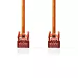 CAT6 Nätverkskabel | RJ45 hane | RJ45 hane | S/FTP | 10.0 m | Rund | LSZH | Orange | Label - Dator och nätverk - 5412810423675 - 10