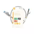 CAT6a nätverkskabel | S/FTP | RJ45 hane | RJ45 hane | 0.50 m | Snagless | Rund | LSZH | Grå | Label - Dator och nätverk - 5412810452675 - 66