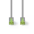Cat 8.1 nätverkskabel | S/FTP | RJ45 hane | RJ45 hane | 20.0 m | Rund | LSZH | Grå | Label - Dator och nätverk - 5412810452965 - 10