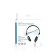 On-Ear Trådbundna Hörlurar | USB-C | Kabellängd: 1.10 m | Svart - Trådlösa hörlurar - 5412810478835 - 66