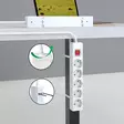 Gren kontakt | Jordad kontakt / Typ F (CEE 7/7) | 5-vägs | 1.50 m | 3680 W | 16 A | USB-anslutning | På / av-knapp | Svart - Förlängningskablar - 5412810481675 - 48