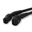 Elfordonskabel | Cable Type 2 | 32.0 A | 22000 W | 3-Faser | 5.00 m | Svart | Presentbox - Laddning av elbil - 5412810482085 - 40