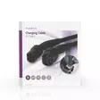 Elfordonskabel | Cable Type 2 | 32.0 A | 22000 W | 3-Faser | 5.00 m | Svart | Presentbox - Laddning av elbil - 5412810482085 - 66