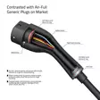 Elfordonskabel | Cable Type 2 | 32.0 A | 22000 W | 3-Faser | 5.00 m | Svart | Presentbox - Laddning av elbil - 5412810482085 - 80