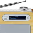 Portable DAB+/ FM radio with Bluetooth® Bamboo White - Radioapparater - 8711902083405 - 45