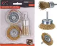 Trådborsteset 3 delar - Slipmaterial - 8721037877305 - 1
