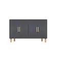 Konsolbord Hanah Home Roger Antracit Spånskiva 120x73,6x29,6 cm - Byråer och skåp - 8684283501915 - 1