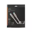 CAT6a nätverkskabel | S/FTP | RJ45 hane | RJ45 hane | 10.0 m | Snagless | Rund | Flätad / PVC | Silver | Kartong med täckt fönster - Dator och nätverk - 5412810333295 - 66
