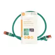 CAT6 Nätverkskabel | RJ45 hane | RJ45 hane | S/FTP | 0.50 m | Rund | LSZH | Grön | Label - Dator och nätverk - 5412810423415 - 66