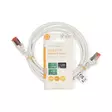 CAT6 Nätverkskabel | RJ45 hane | RJ45 hane | S/FTP | 2.00 m | Rund | LSZH | Vit | Label - Dator och nätverk - 5412810423965 - 66