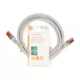 CAT6 Nätverkskabel | RJ45 hane | RJ45 hane | SF/UTP | 2.00 m | Rund | PVC | Grå | Label - Dator och nätverk - 5412810438495 - 66