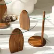 Sidobord Hanah Home Surf Chesnut Transparent Härdat Glas Massiv Furu 35x53x35 cm - Sidobord och extrabord - 8684283311125 - 6