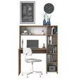 Skrivbord Hanah Home HA104 Ek Spånskiva 113,2x141,8x40 cm - Skrivbord - 8683342593755 - 8