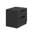Sängbord Hanah Home Kale Plus Antracit Spånskiva 50x47x40 cm - Nattduksbord - 8683742567325 - 6