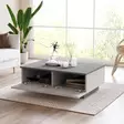 Soffbord Hanah Home LV17 GT Silver Antracit Spånskiva 90x31,6x60 cm - Soffor - 8683342389105 - 1